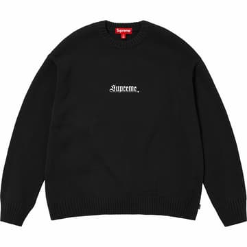 Supreme Old English Sweater