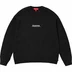 Supreme Old English Sweater - Black (front)