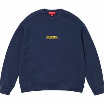 Supreme Old English Sweater
