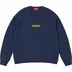 Supreme Old English Sweater - Navy (front)
