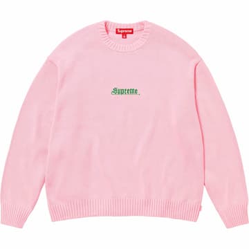 Supreme Old English Sweater