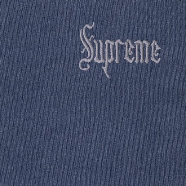 Supreme Old English Tee - Navy (front)