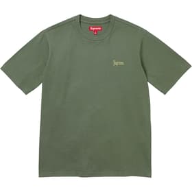 Supreme Old English Tee Olive