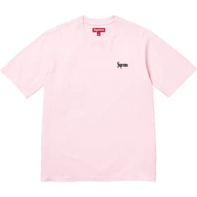 Supreme Old English Tee Pink