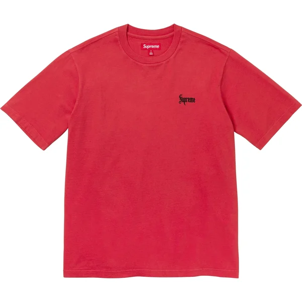 Supreme Old English Tee - Red (front)