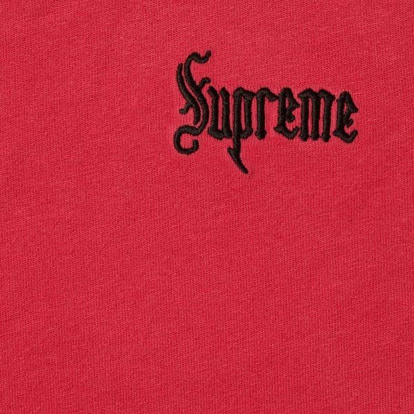 Supreme Old English Tee - Red (front)