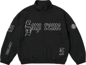 Supreme Old English Track Jacket Black