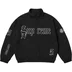 Supreme Old English Track Jacket - Black (front)