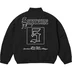 Supreme Old English Track Jacket - Black (front)