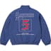 Supreme Old English Track Jacket - Light Navy (front)