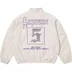 Supreme Old English Track Jacket - White (front)