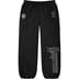 Supreme Old English Track Pant - Black (front)