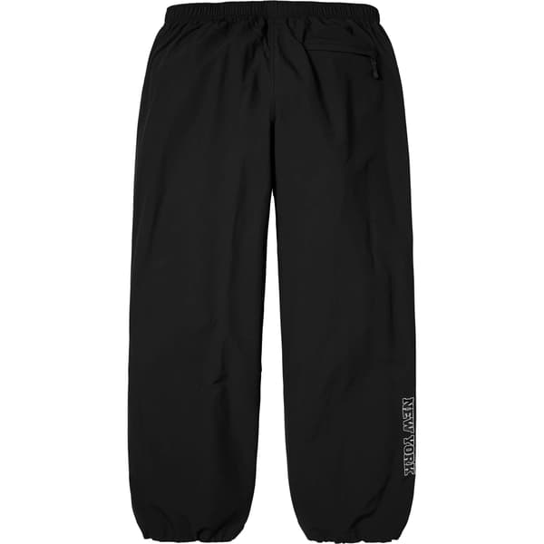 Supreme Old English Track Pant - Black (front)