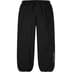 Supreme Old English Track Pant - Black (front)