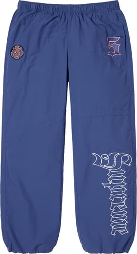 Supreme Old English Track Pant Light Navy