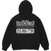 Supreme On God Hooded Sweatshirt - Black (front)