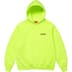 Supreme On God Hooded Sweatshirt - Bright Yellow (front)