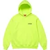 Supreme On God Hooded Sweatshirt - Bright Yellow (front)