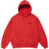 Supreme On God Hooded Sweatshirt - Burnt Red (front)