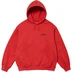 Supreme On God Hooded Sweatshirt - Burnt Red (front)