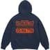 Supreme On God Hooded Sweatshirt - Navy (front)