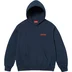 Supreme On God Hooded Sweatshirt - Navy (front)