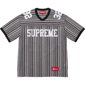 Supreme Open Knit Football Top Black