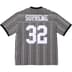 Supreme Open Knit Football Top - Black (front)