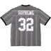 Supreme Open Knit Football Top - Black (front)