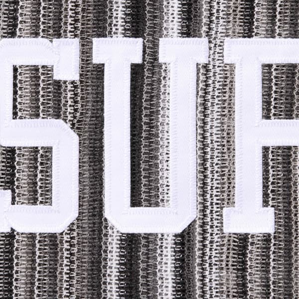 Supreme Open Knit Football Top - Black (front)