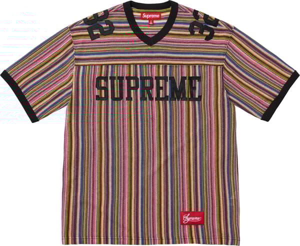 Supreme Open Knit Football Top - Multicolor (front)