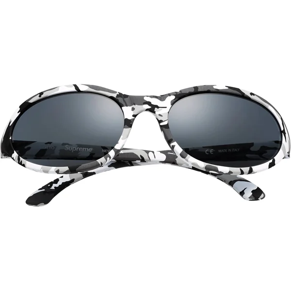 Supreme Otto Sunglasses - Snow Camo (front)