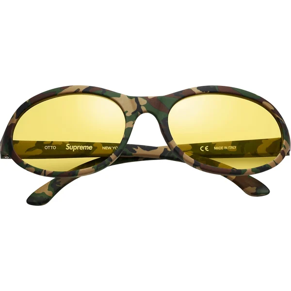 Supreme Otto Sunglasses - Woodland Camo (front)