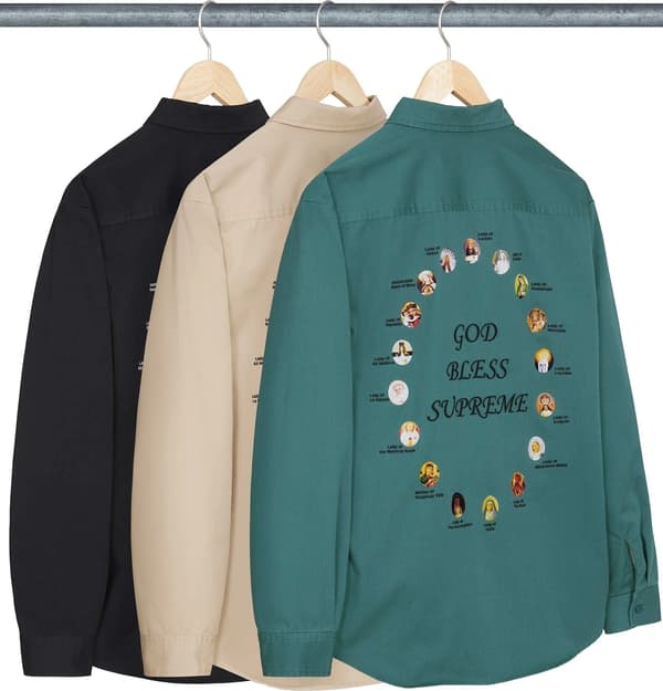 Supreme Our Lady Work Shirt - Product Image