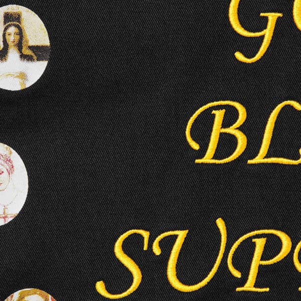 Supreme Our Lady Work Shirt - Black (front)