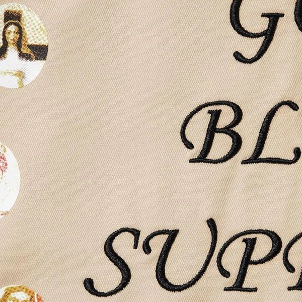 Supreme Our Lady Work Shirt - Khaki (front)