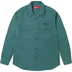 Supreme Our Lady Work Shirt - Work Green (front)