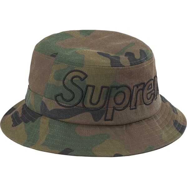 Supreme Outline Crusher - Woodland Camo (front)