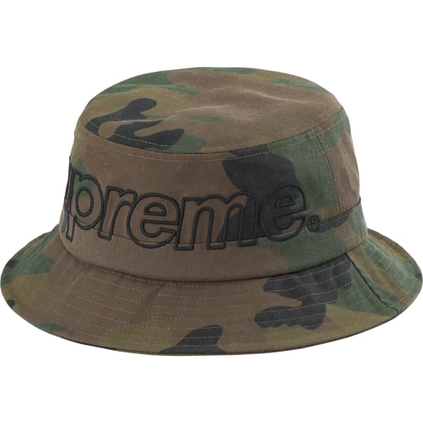 Supreme Outline Crusher - Woodland Camo (front)