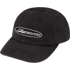 Supreme Oval 6-Panel Black