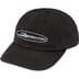 Supreme Oval 6-Panel - Black (front)