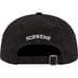 Supreme Oval 6-Panel - Black (front)