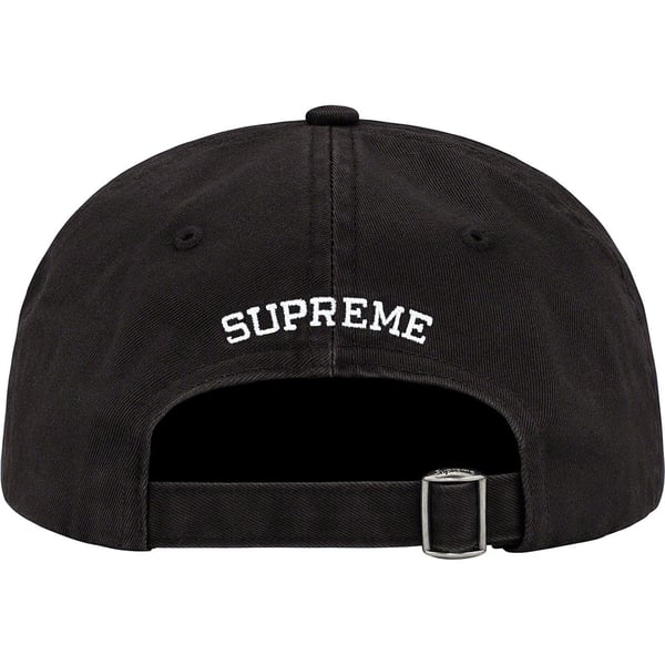Supreme Oval 6-Panel - Black (front)