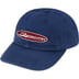 Supreme Oval 6-Panel - Light Navy (front)