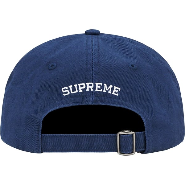 Supreme Oval 6-Panel - Light Navy (front)