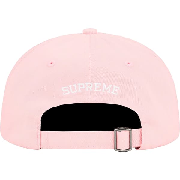 Supreme Oval 6-Panel - Light Pink (front)