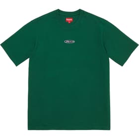 Supreme Oval Logo S/S Top Dusty Green