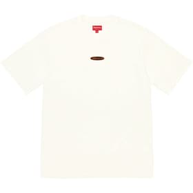 Supreme Oval Logo S/S Top White