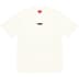 Supreme Oval Logo S/S Top - White (front)
