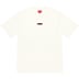 Supreme Oval Logo S/S Top - White (front)